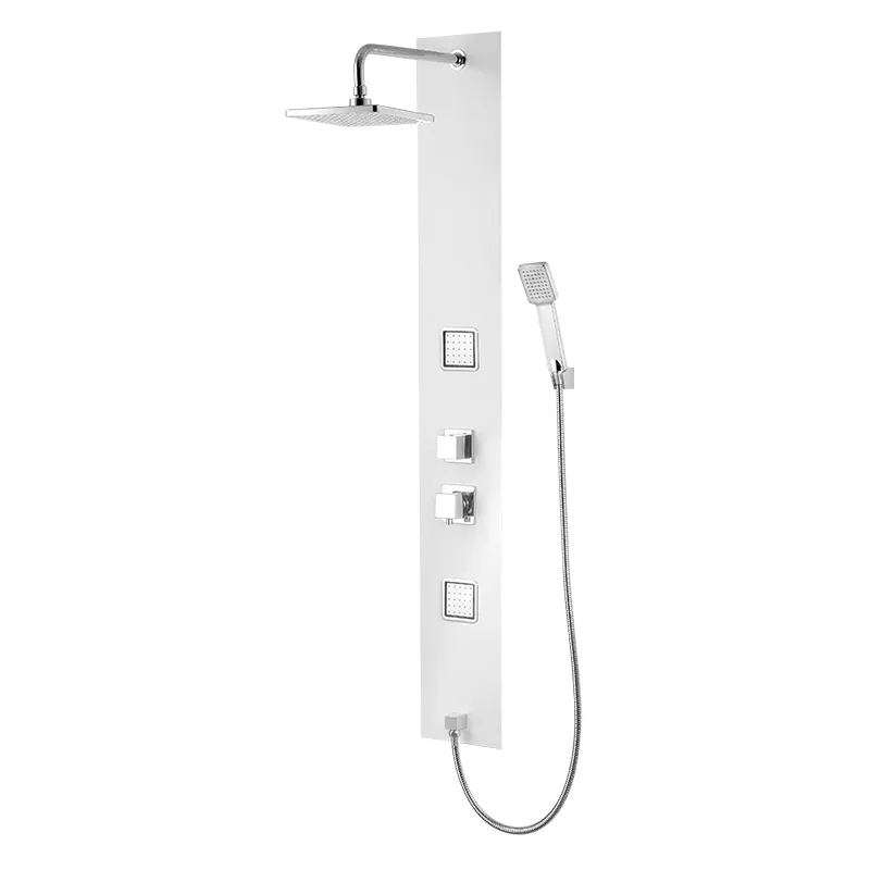 Paloma corner shower panel
