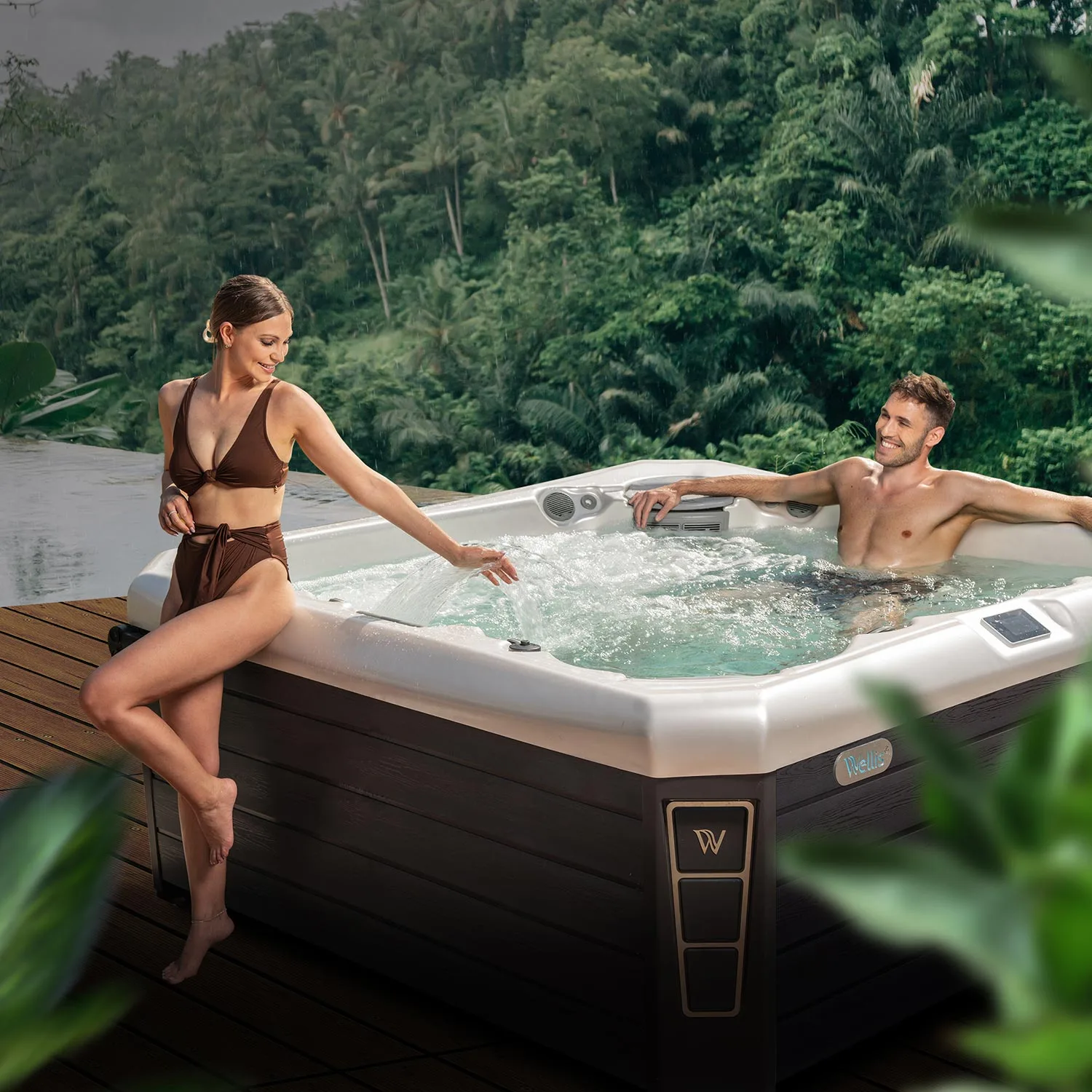 Wellis palermo Life hot tub lifestyle