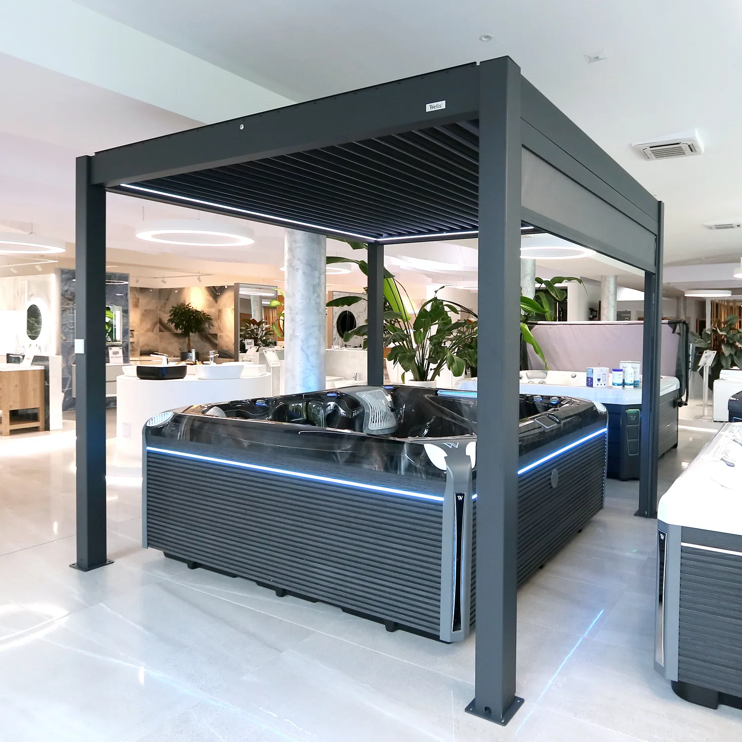 Aureliusページ MotionFlex 400 bioclimatic pergola - Wellis pergolas