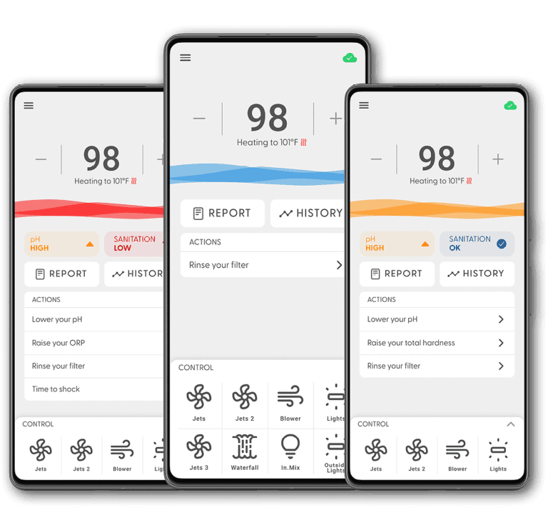 Wellis Spa Control PRO – One App, Total Control 3 Wellis Spa Control Pro App mobile