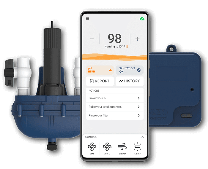 Wellis Spa Control PRO – One App, Total Control 2 Wellis inline WIS