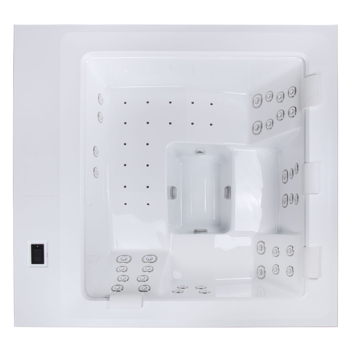 Dabassy overflow hot tub, spa