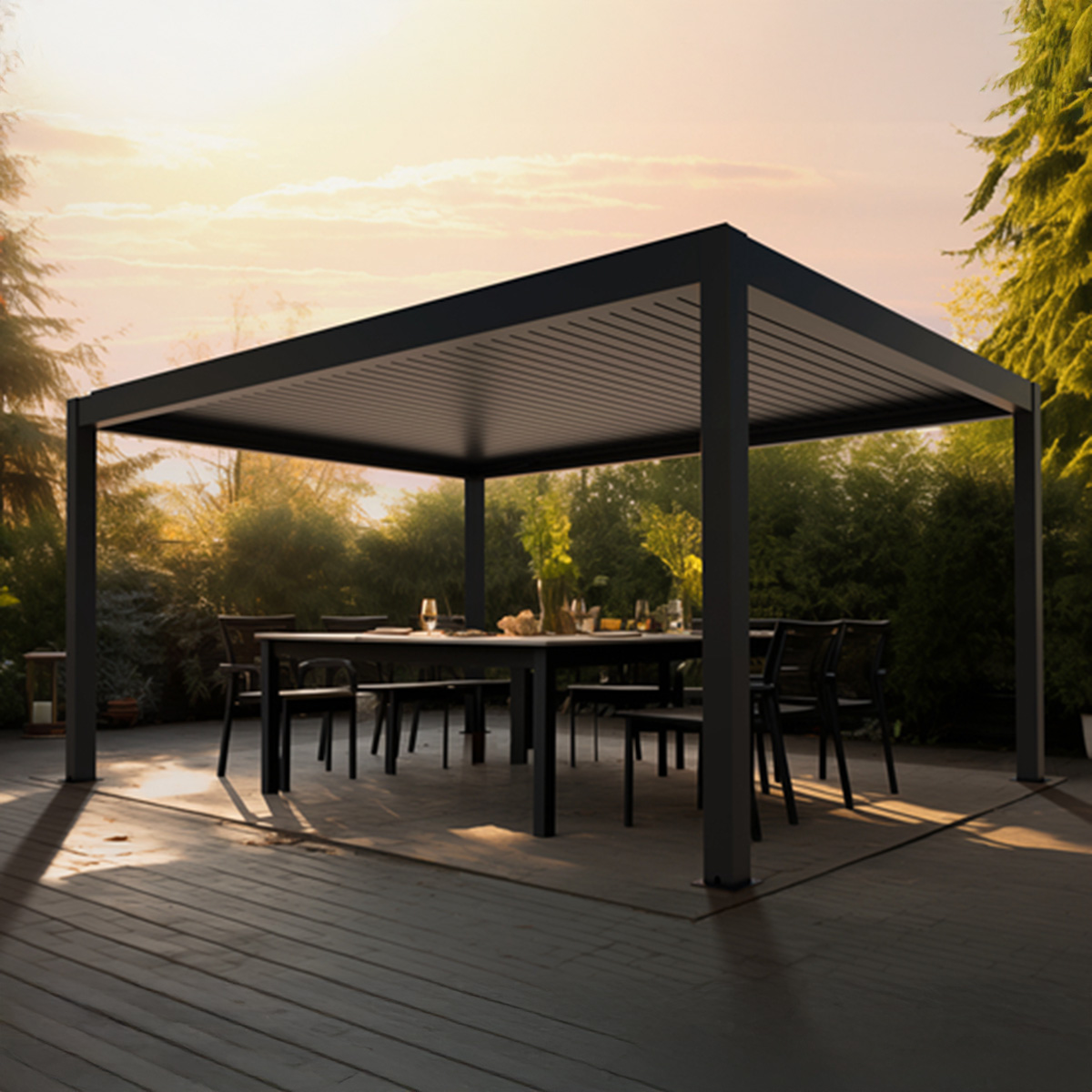 MotionFlex 400 bioclimatic pergola 4