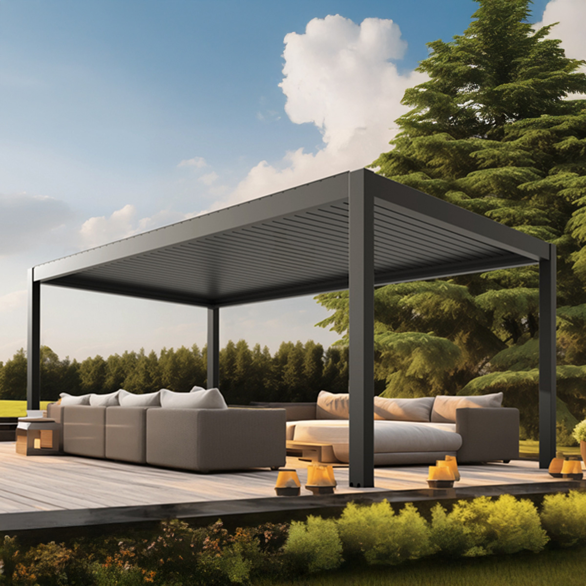 MotionFlex 600 bioclimatic pergola 5